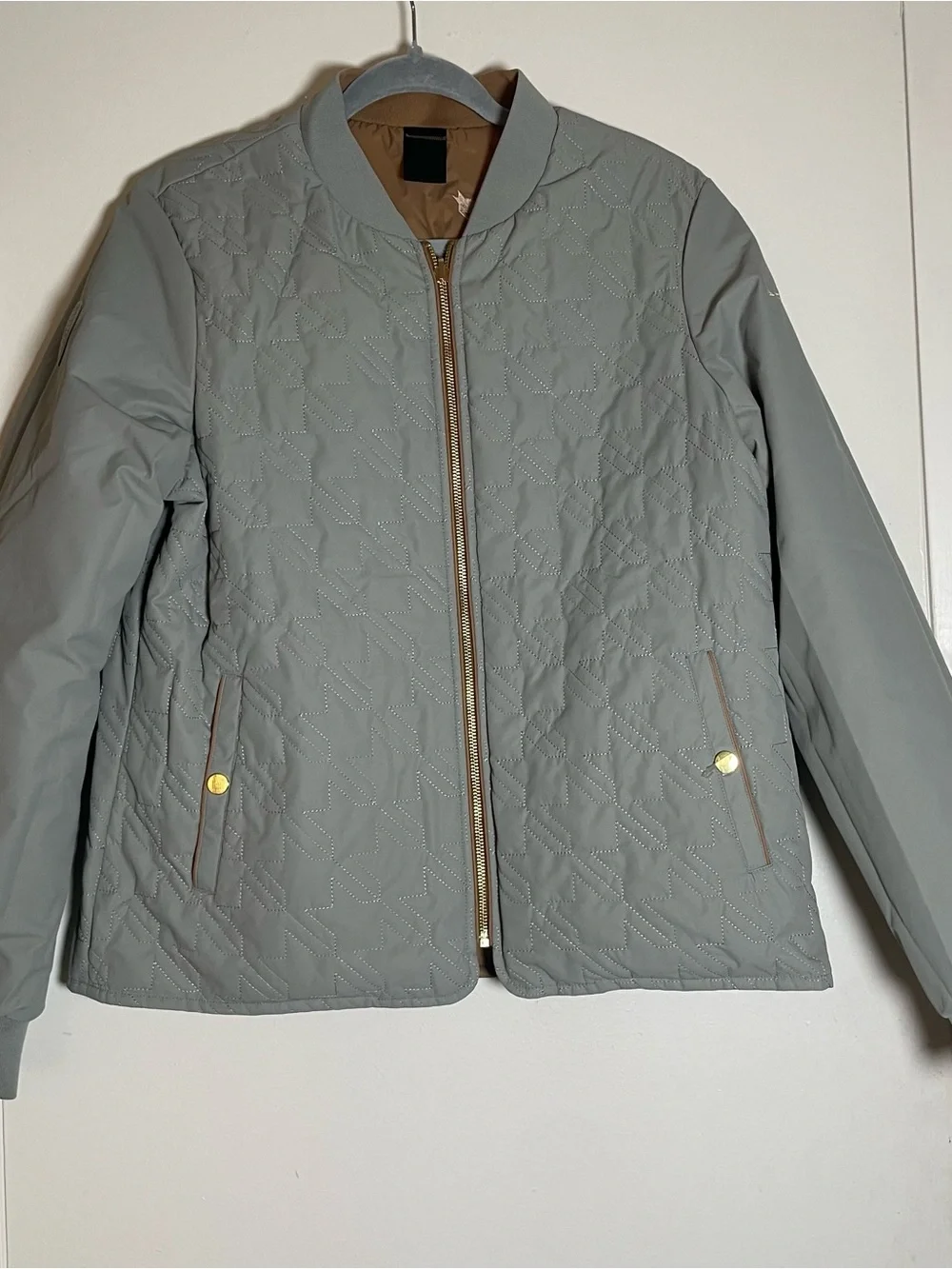 Porsche Heritage Women’s Reversible Jacket Brown Grey Size M